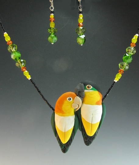 Combination Caique Pendant Necklace