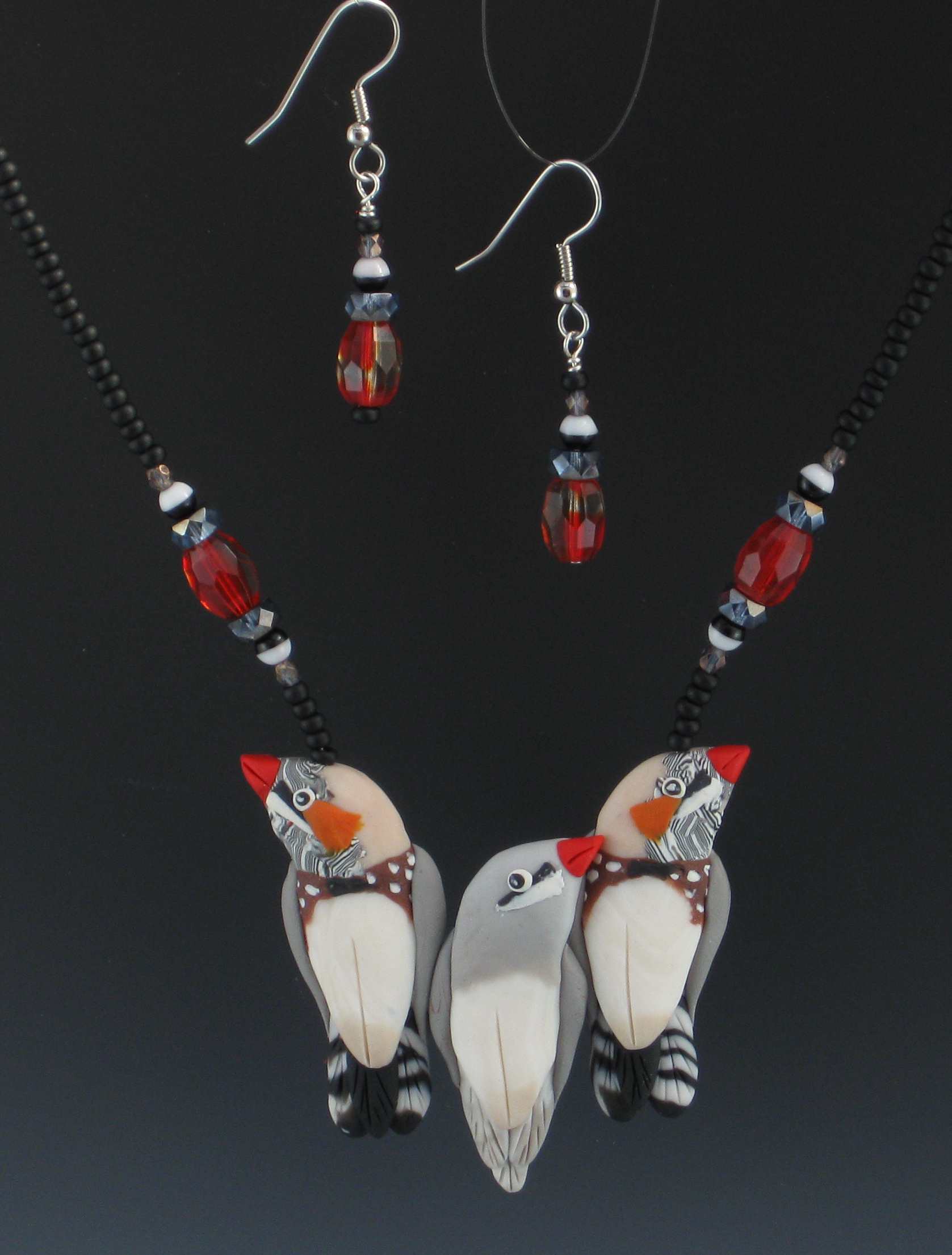 Zebra Finch Jewelry