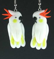 Citron Cockatoo Earrings