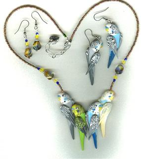 amazing budgie jewelry